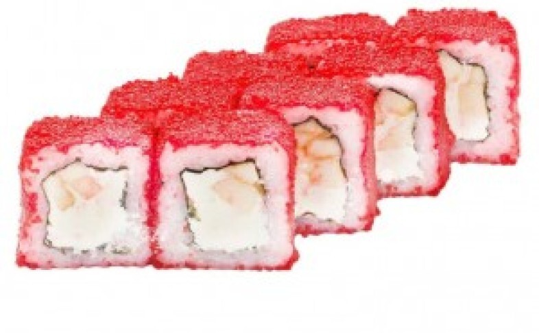 Ролл «Калифорния с креветкой»