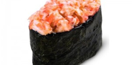 Спайси суши с крабом