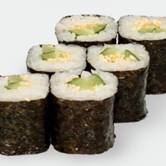 Мини ролл с огурцом