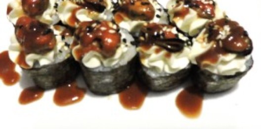 Ролл «С мидиями и терияки»