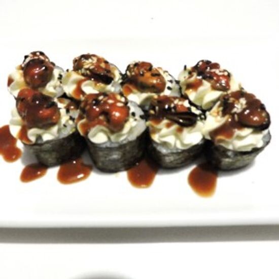 Ролл «С мидиями и терияки»