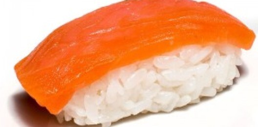 Нигири с лососем