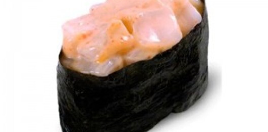 Спайси суши с креветкой
