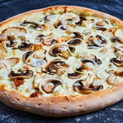 Пицца Жульен (БОРТИКИ С СЫРОМ)