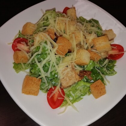 Цезарь с курицей