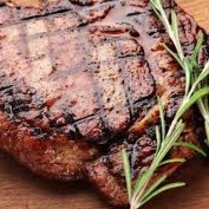 Говяжий стейк на мангале