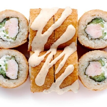 Темпура ролл «Императорский» с курицей