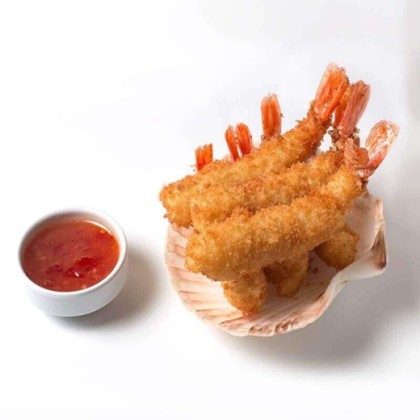 Креветки темпура