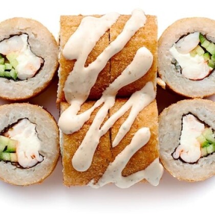 Темпура ролл «Императорский» с креветкой