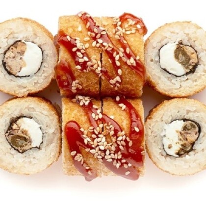 Темпура ролл «Бангкок» с мидиями