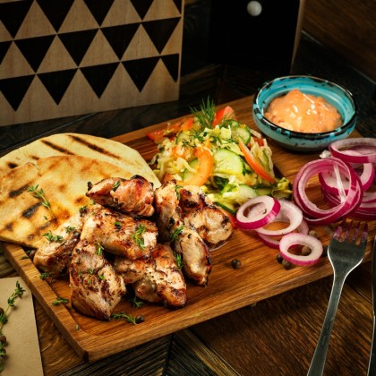 Шашлык из бедра цыпленка