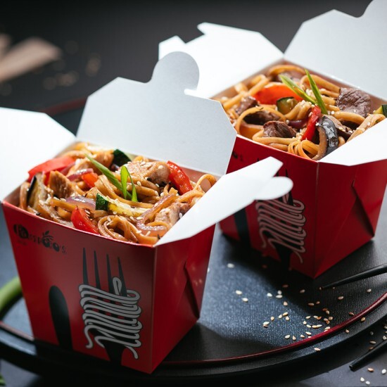 WOK Лапша с курицей