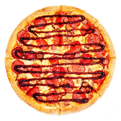 Пицца «Пепперони Барбекю»