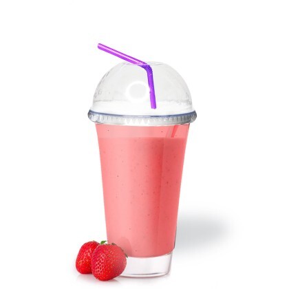 Молочный коктейль ягодный