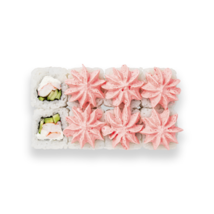 Ролл «Лава с креветкой»