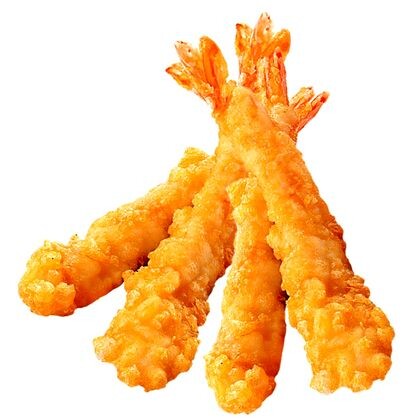 Креветки в кляре