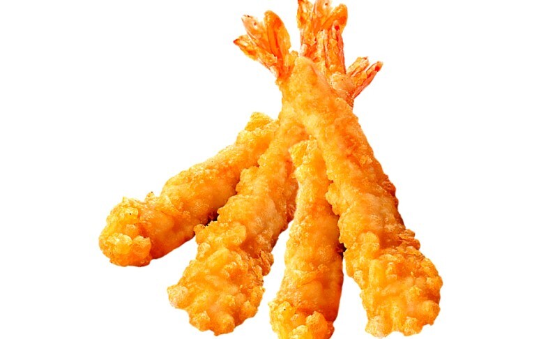 Креветки в кляре