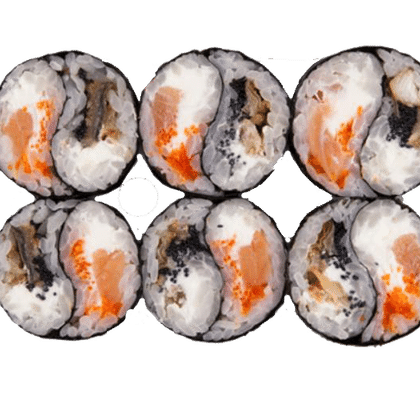 Ролл «Инь-Янь»