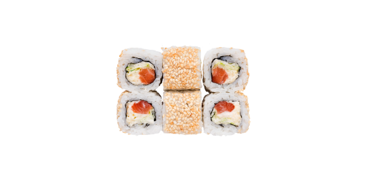 Ролл «Цезарь с лососем»