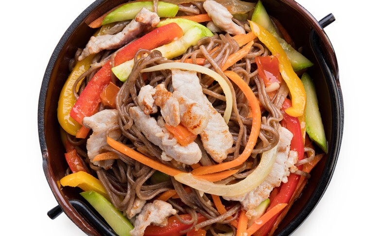 Соба со свининой