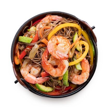 Соба с креветкой