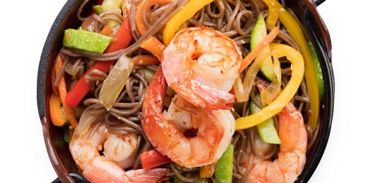 Соба с креветкой