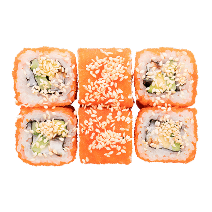 Ролл «Калифорния с угрем»