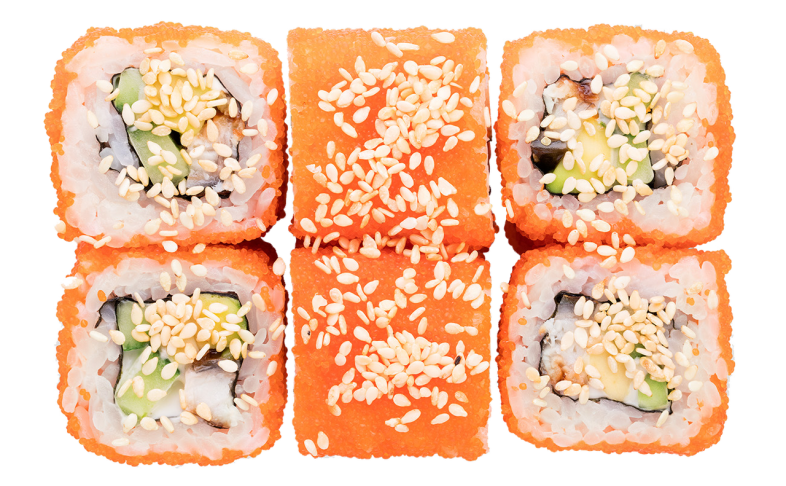 Ролл «Калифорния с угрем»