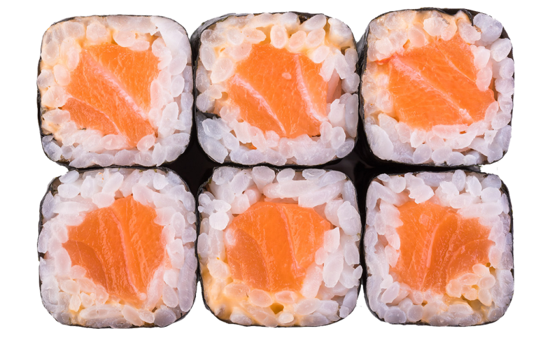 Спайс ролл с лососем