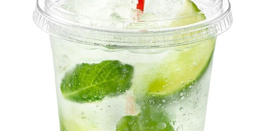 Коктейль «Мохито» с сиропом (Безалкогольный)