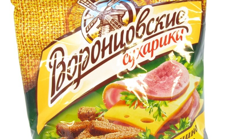 Сухарики в ассортименте