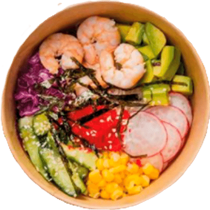 Поке с креветкой