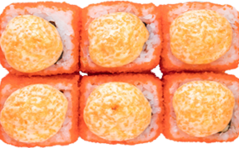 Запеченный ролл «Эби Унаги»