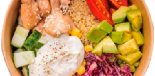 Поке с курицей