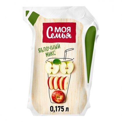 Сок 0,175л «Моя семья» в ассортименте