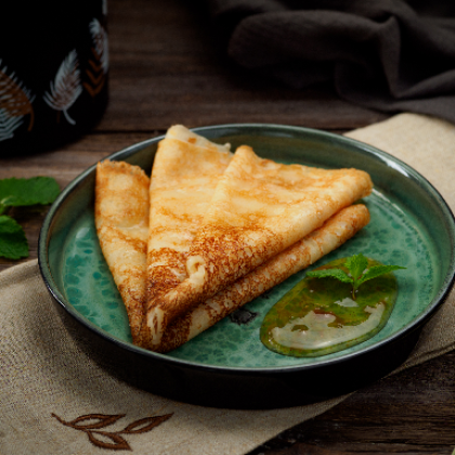 Блины с абрикосом