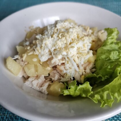 Салат «Орхидея»