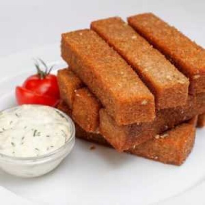 Гренки чесночные