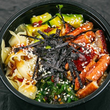 Поке с угрем