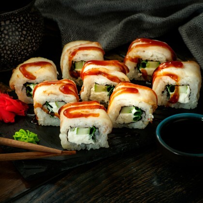 Запеченный ролл  Кичиро