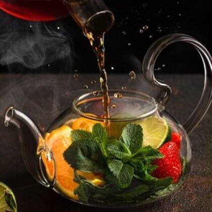 Чай «Клубника с мятой»