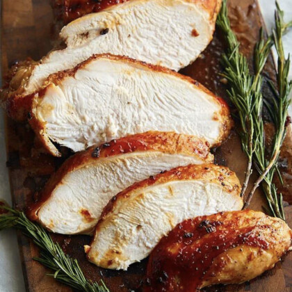 Индейка подкопченная на гриле