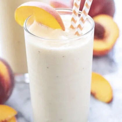 Молочный коктейль персиковый