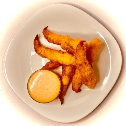 Креветки в бархатной панировке