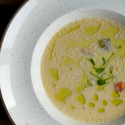 Уха по-фински с сёмгой