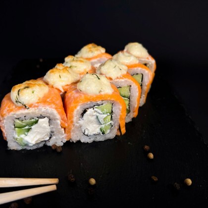 Запечённый ролл «Филадельфия Чиз»