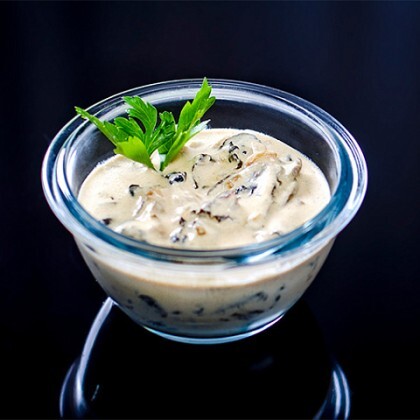 Соус чесночно-грибной