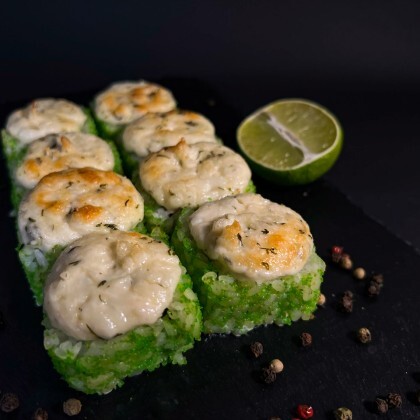 Запечённый ролл «Унаги Хот»