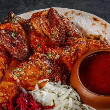 Цыплёнок, запеченный в печи