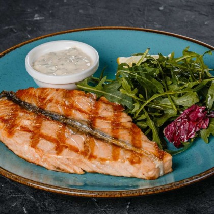 Стейк из Мурманской форели